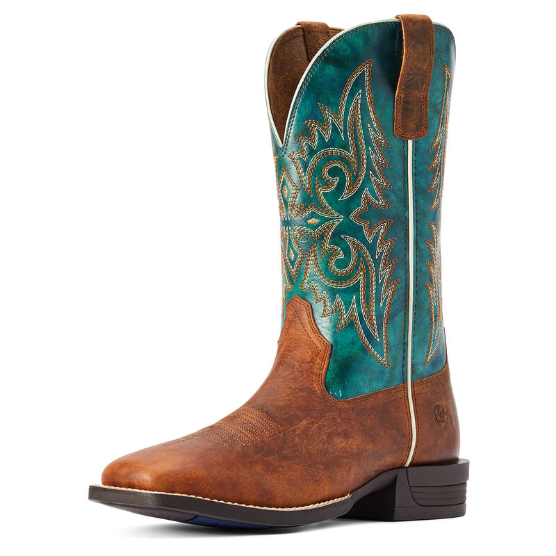 Ariat Wild Thang - Miesten Ruskea/Turkoosi Bootsit ( GNKOAR-624 )